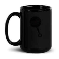 15oz Black Glossy Mug