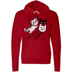 Unisex Fleece Pullover Midweight Hoodie