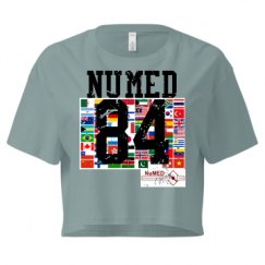 Ladies Festival Cali Crop Top Tee