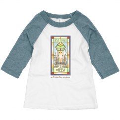 TODDLER Villa Logo 3/4 SLEEVE RAGLAN TEE