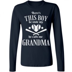 Ladies Relaxed Fit Basic Long Sleeve Tee