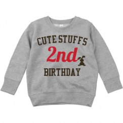 Toddler Crewneck Basic Promo Sweatshirt