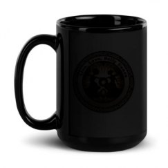 15oz Black Glossy Mug