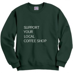 Unisex Film and Foil Crewneck Sweatshirt