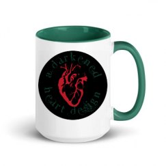 15oz Ceramic Mug with Color Inside