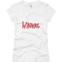 Ladies Slim Fit Basic Promo Jersey Tee
