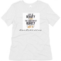 Ladies Relaxed Fit Super Soft Triblend Tee