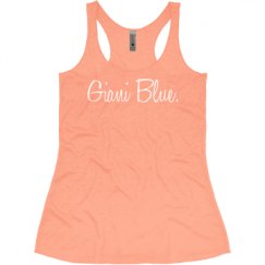Ladies Slim Fit Super Soft Racerback Triblend Tank