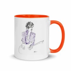 11oz Ceramic Mug with Color Inside