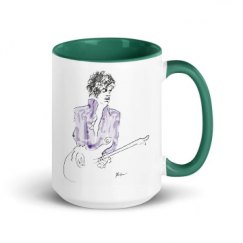 15oz Ceramic Mug with Color Inside