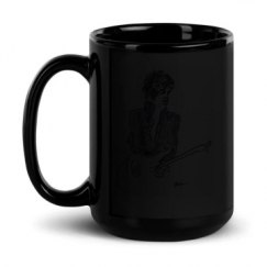 15oz Black Glossy Mug