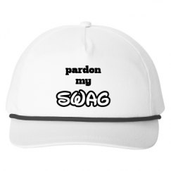 Snapback Five-Panel Rope Hat