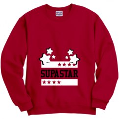 Unisex Film and Foil Crewneck Sweatshirt