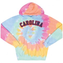 Unisex Tie-Dye Fleece Hoodie