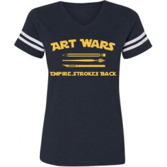 Ladies Relaxed Fit Vintage Sports Tee