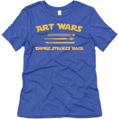 Ladies Relaxed Fit Super Soft Triblend Tee