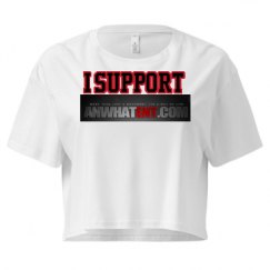 Ladies Festival Cali Crop Top Tee