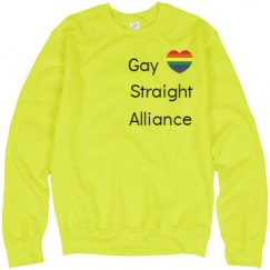 Unisex Neon Crewneck Sweatshirt