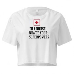 Ladies Festival Cali Crop Top Tee