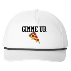 Snapback Five-Panel Rope Hat