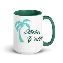 15oz Ceramic Mug with Color Inside