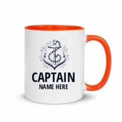 11oz Ceramic Mug with Color Inside