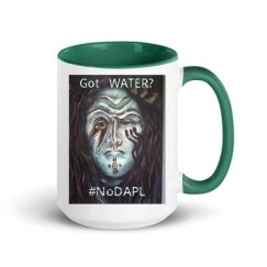 15oz Ceramic Mug with Color Inside