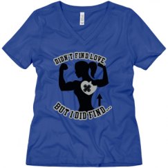 Ladies Relaxed Fit V-Neck Tee