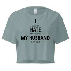 Ladies Festival Cali Crop Top Tee