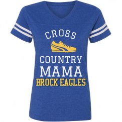 Ladies Relaxed Fit Vintage Sports Tee