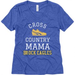 Ladies Relaxed Fit Super Soft Triblend V-Neck Tee