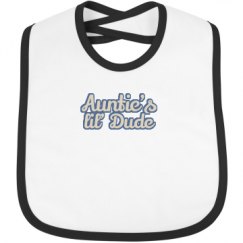 Infant Contrast Trim Bib