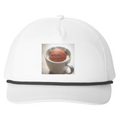 Snapback Five-Panel Rope Hat