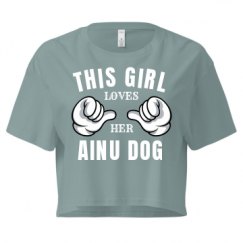 Ladies Festival Cali Crop Top Tee