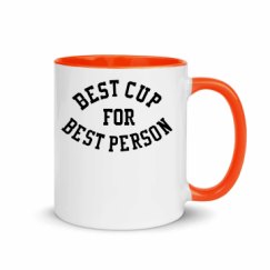 11oz Ceramic Mug with Color Inside