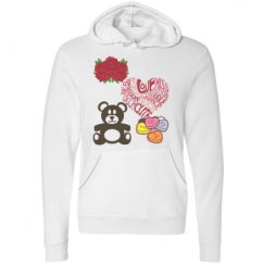 Unisex Fleece Pullover Midweight Hoodie