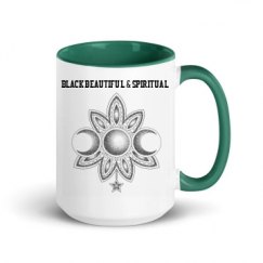 15oz Ceramic Mug with Color Inside