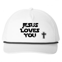 Snapback Five-Panel Rope Hat