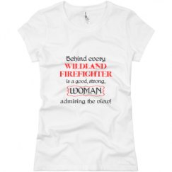 Ladies Slim Fit Basic Promo Jersey Tee