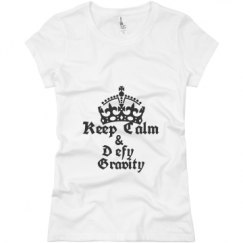 Ladies Slim Fit Basic Promo Jersey Tee