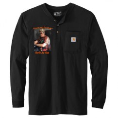 Unisex Carhartt Long Sleeve Henley Tee 
