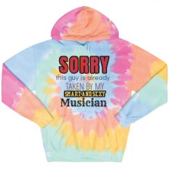 Unisex Tie-Dye Fleece Hoodie