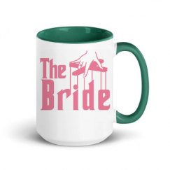 15oz Ceramic Mug with Color Inside