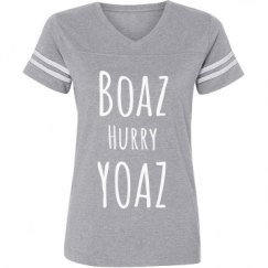 Ladies Relaxed Fit Vintage Sports Tee