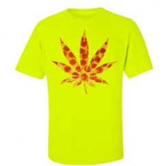 Unisex Ultra Cotton Safety Neon Crewneck Tee