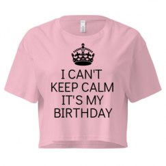 Ladies Festival Cali Crop Top Tee