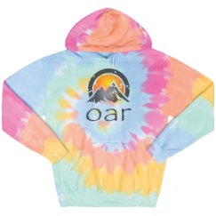 Unisex Tie-Dye Fleece Hoodie