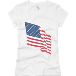 Ladies Slim Fit Basic Promo Jersey Tee