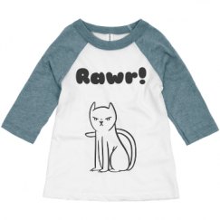 Toddler 3/4 Sleeve Raglan Tee