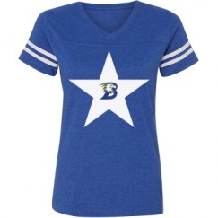 Ladies Relaxed Fit Vintage Sports Tee